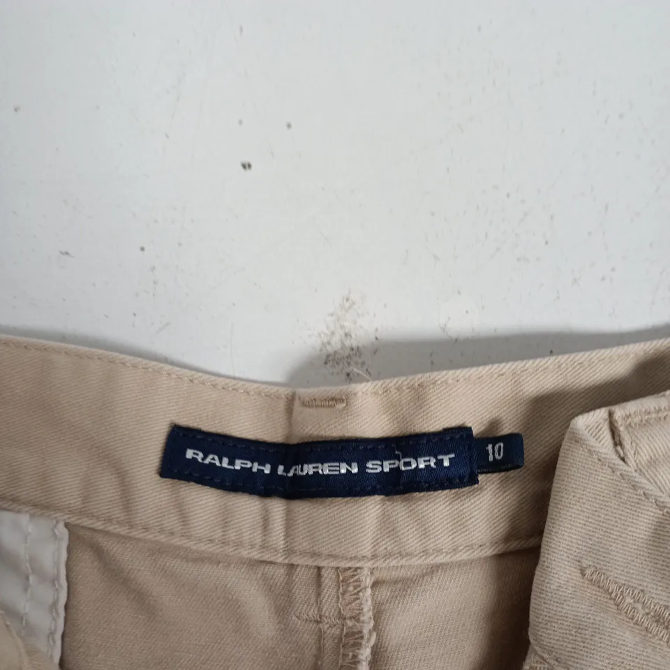 RALPH LAUREN SPORT KHAKI SHORTS – UK SIZE 10
