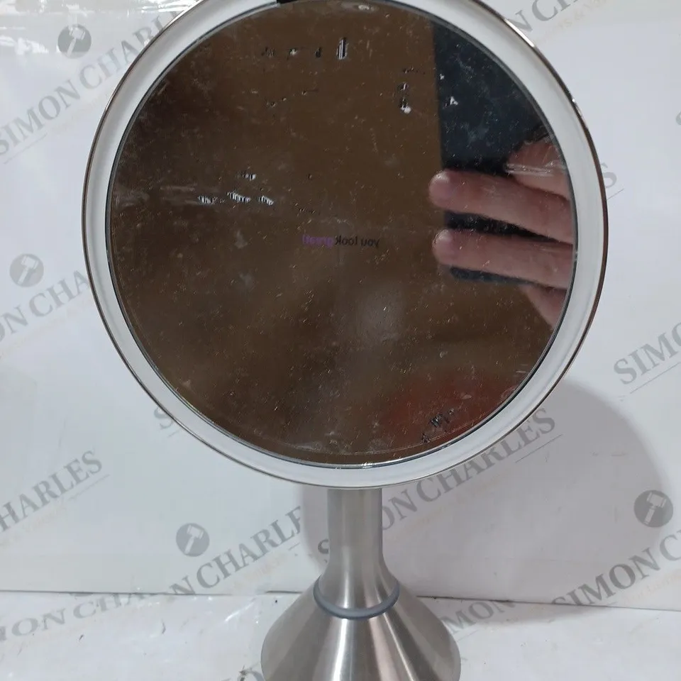 SIMPLEHUMAN 20CM SENSOR MIRROR WITH TOUCH-CONTROL BRIGHTNESS