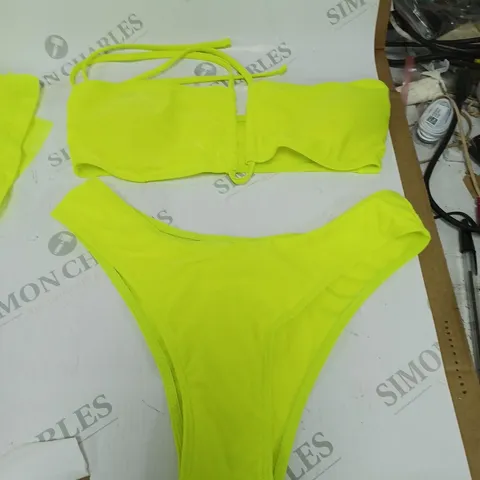 NEON YELLOW BIKINI