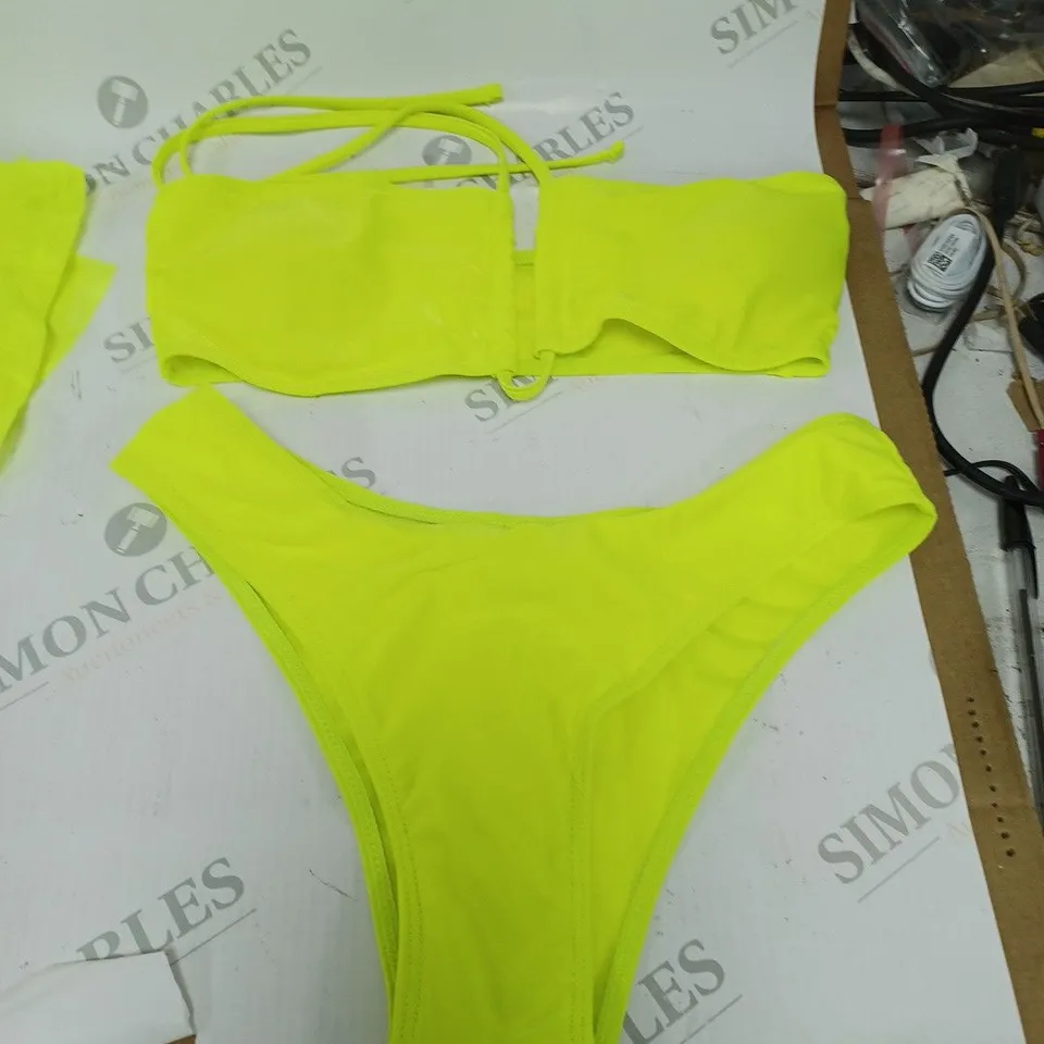 NEON YELLOW BIKINI