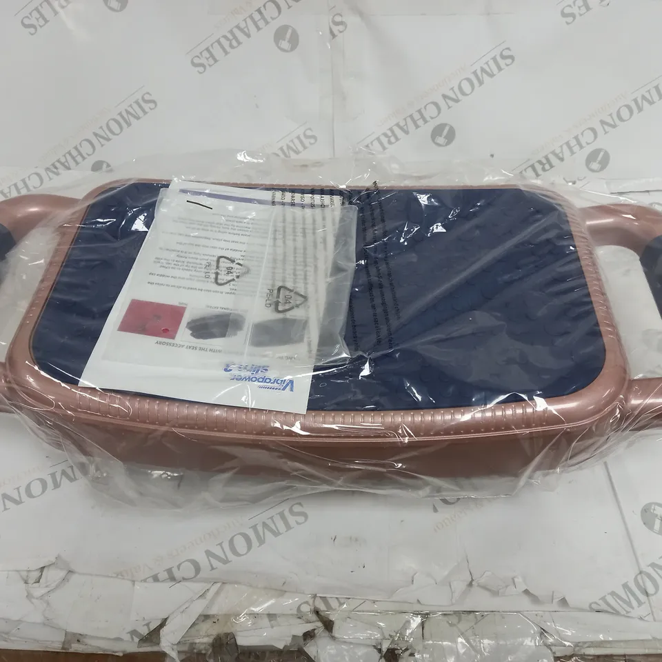 BOXED VIBRAPOWER SLIM 3 SEAT ACCESSORY - ROSE GOLD