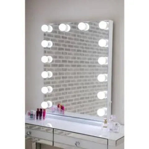 BOXED HOLLYWOOD MIRROR 800mm X 650mm, PORTRAIT - SKU: HOL-802P (1 BOX)