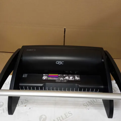 GBC COMBBIND 110 COMB BINDING MACHINE