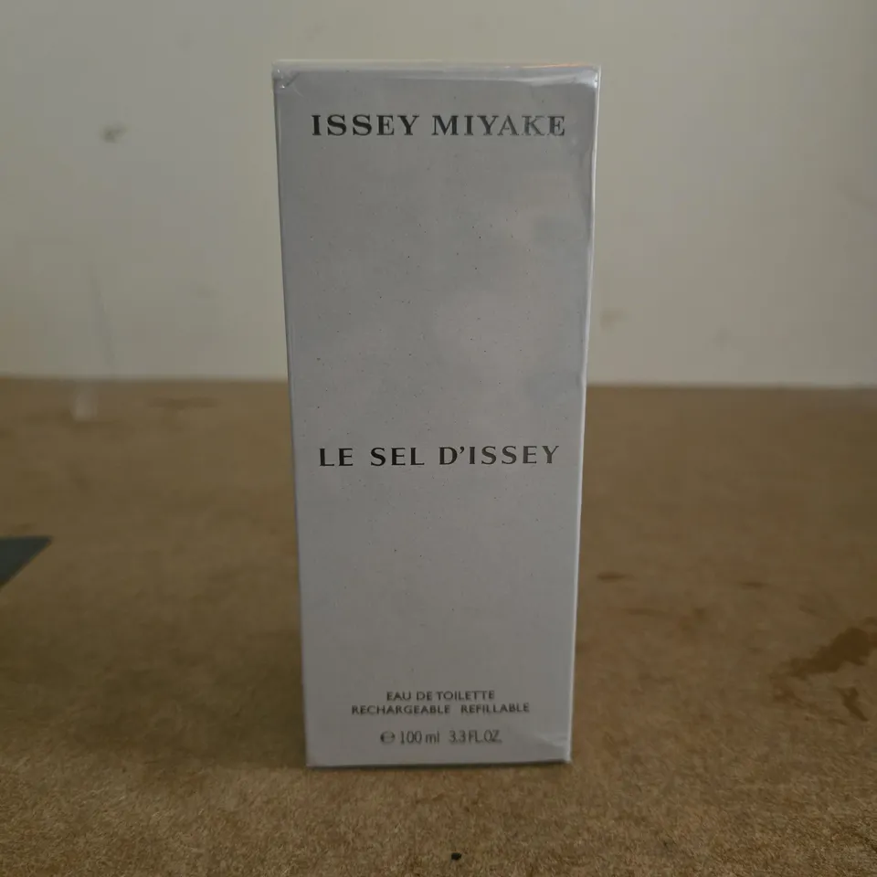SEALED ISSEY MIYAKE LE SEL D'ISSEY 100ML EAU DE TOILETTE