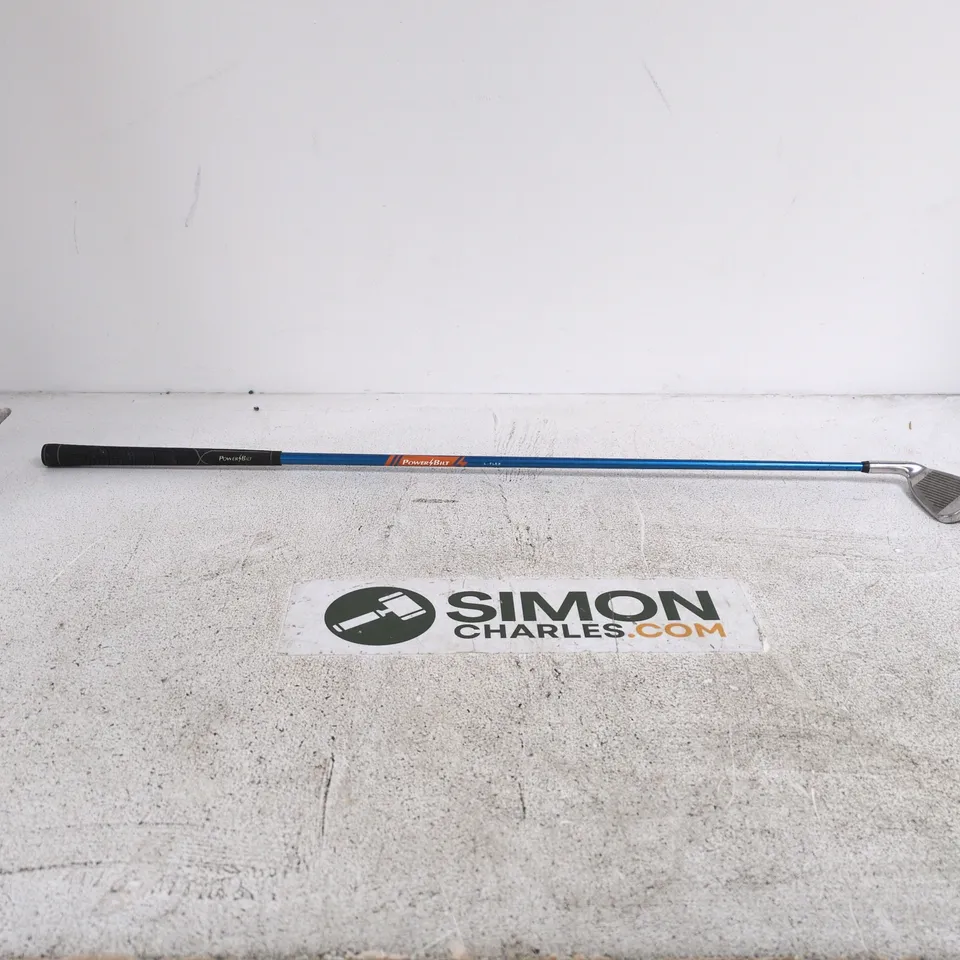 POWERBILT GOLF 6 IRON WITH BLUE L-FLEX SHAFT