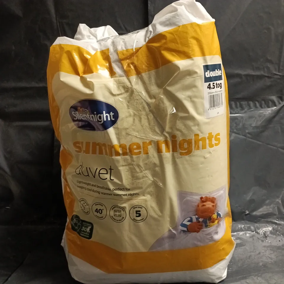 SILENTNIGHT SUMMER NIGHTS 4.5 TOG DOUBLE DUVET