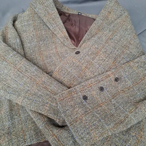 HARRIS TWEED PURE WOOL JACKET - 44
