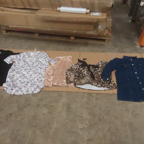 PALLET CONTAINING APPROXIMATELY 450x BRAND NEW ASSORTED DESIGNER CLOTHING ITEMS