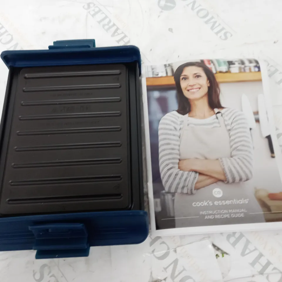 COOK'S ESSENTIALS MICROWAVE CRISP & GRILL PLATE