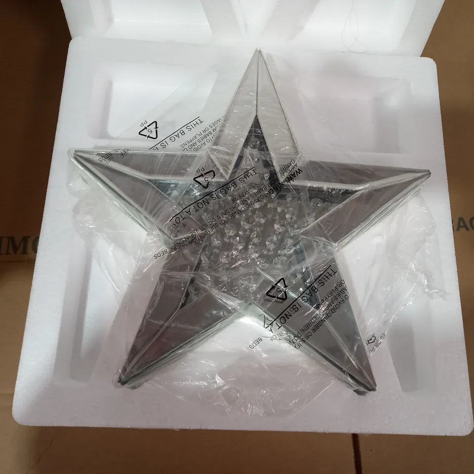 JM BY JULIEN MACDONALD ENCAPSULATED CRYSTAL STAR