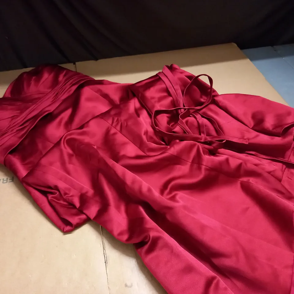 RED OCCASIONAL DRESS - SIZE 16