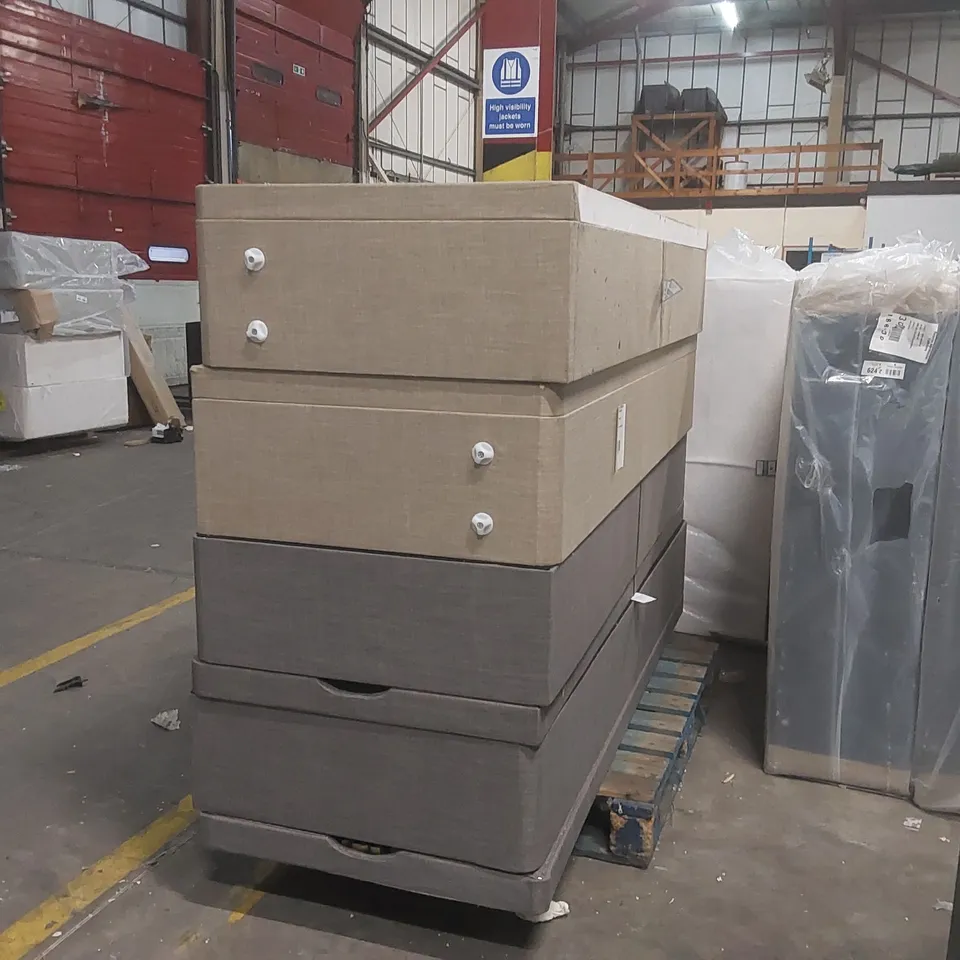 PALLET CONTAINING 4 ASSORTED DIVAN BASE PARTS