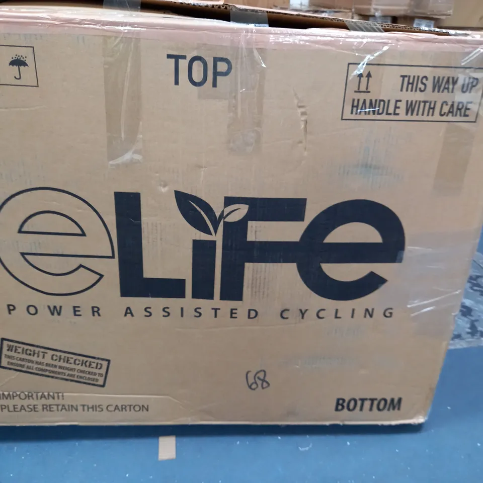 BOXED ELIFE INFUSION 6 SPEED 24V 250W FOLDING ELECTRIC BIKE