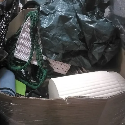 PALLET TO CONTAIN PALLET OF ASSORTED GARDEN GOODS WHICH INCLUDE; HOSE PIPES, ANNORMENTS, SIMILAR PRODUCTS ETC