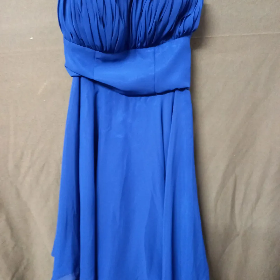 BLUE OCCASIONAL DRESS - SIZE UNSPECIFIED