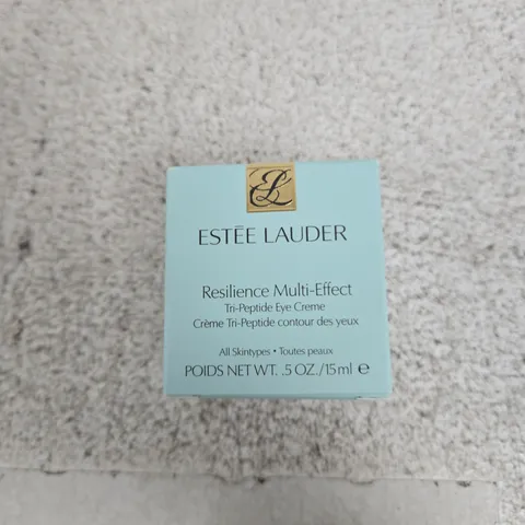 ESTÉE LAUDER RESILIENCE MULTI-EFFECT TRI-PEPTIDE EYE CREME – 15ML (0.5OZ), BOXED