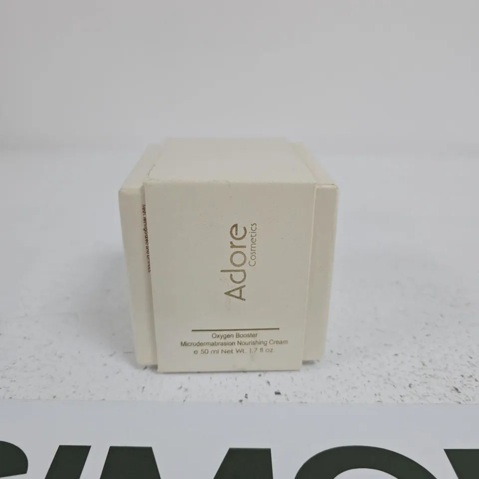 ADORE COSMETICS OXYGEN BOOSTER MICRODERMABRASION NOURISHING CREAM, 50ML, BOXED 
