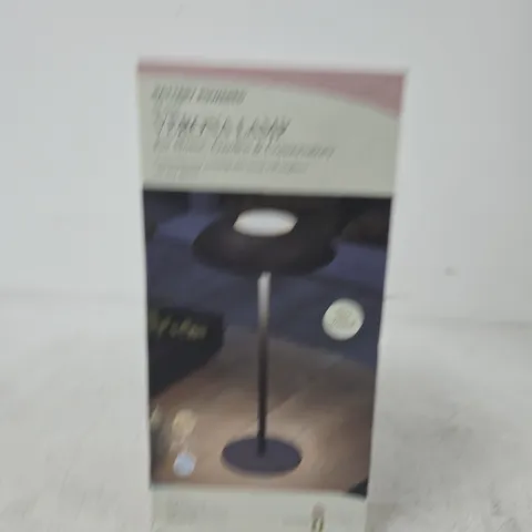 FLOOR LAMP – BOXED WITH SLIM STAND AND CIRCULAR SHADE