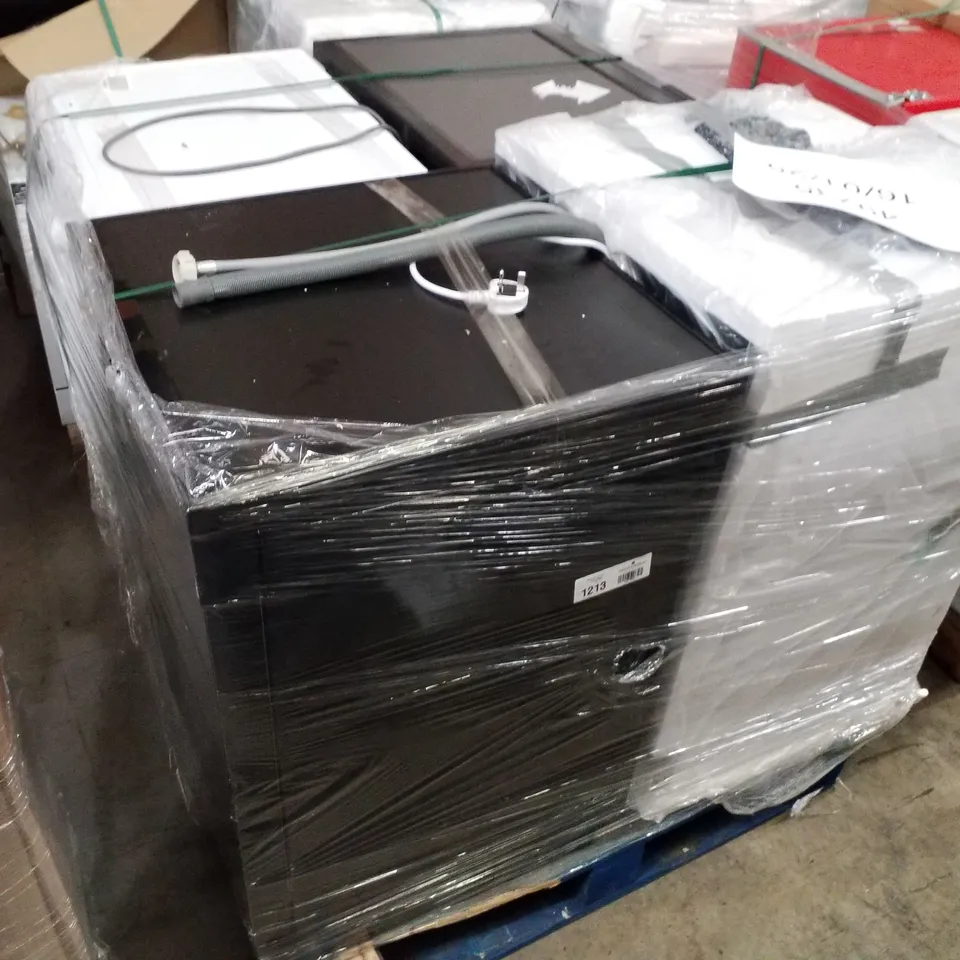 PALLET OF APPROXIMATELY 4 UNPROCESSED RAW RETURN WHITE GOODS TO INCLUDE;