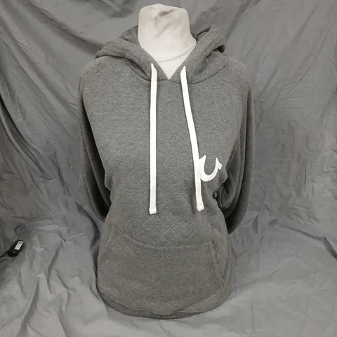 TRUE RELIGION GREY HOODIE – UK XL (US XL/TG) MADE IN INDIA