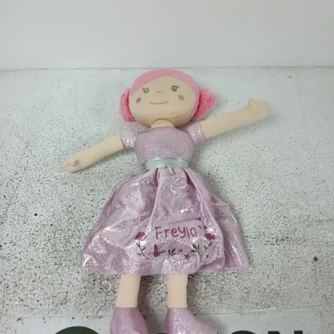THE PERSONALISED MEMENTO COMPANY PERSONALISED PRINCESS RAG DOLL - FREIYA