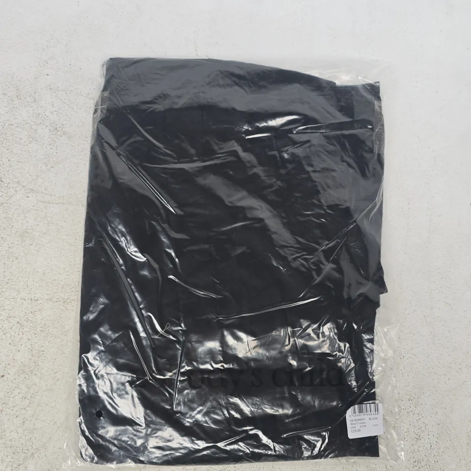 BAGGED NOBODY'S CHILD WREN TROUSERS IN BLACK SIZE UK 8