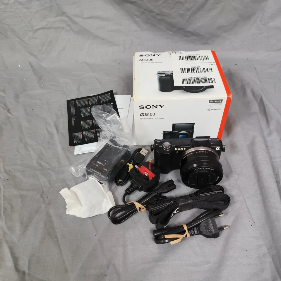 SONY ALPHA 6100 MIRRORLESS APS-C CAMERA - BOXED