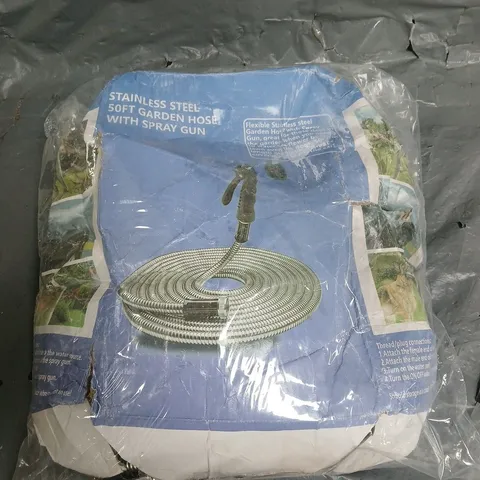 FLEXIBLE STAINLESS STEEL GARDEN HOSE