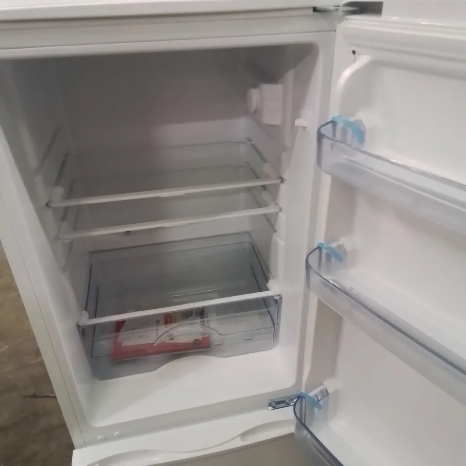 ICEKING FREESTANDING 50/50 FRIDGE FREEZER IN WHITE - UNPROCESSED RAW RETURN