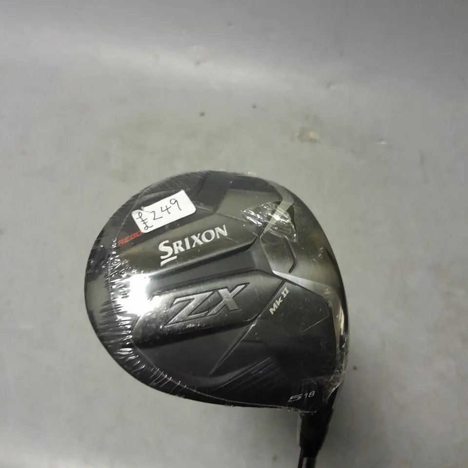 SRIXON GOLF CLUB ZX MKII 18* 5 WOOD 5.5 GRAPHITE