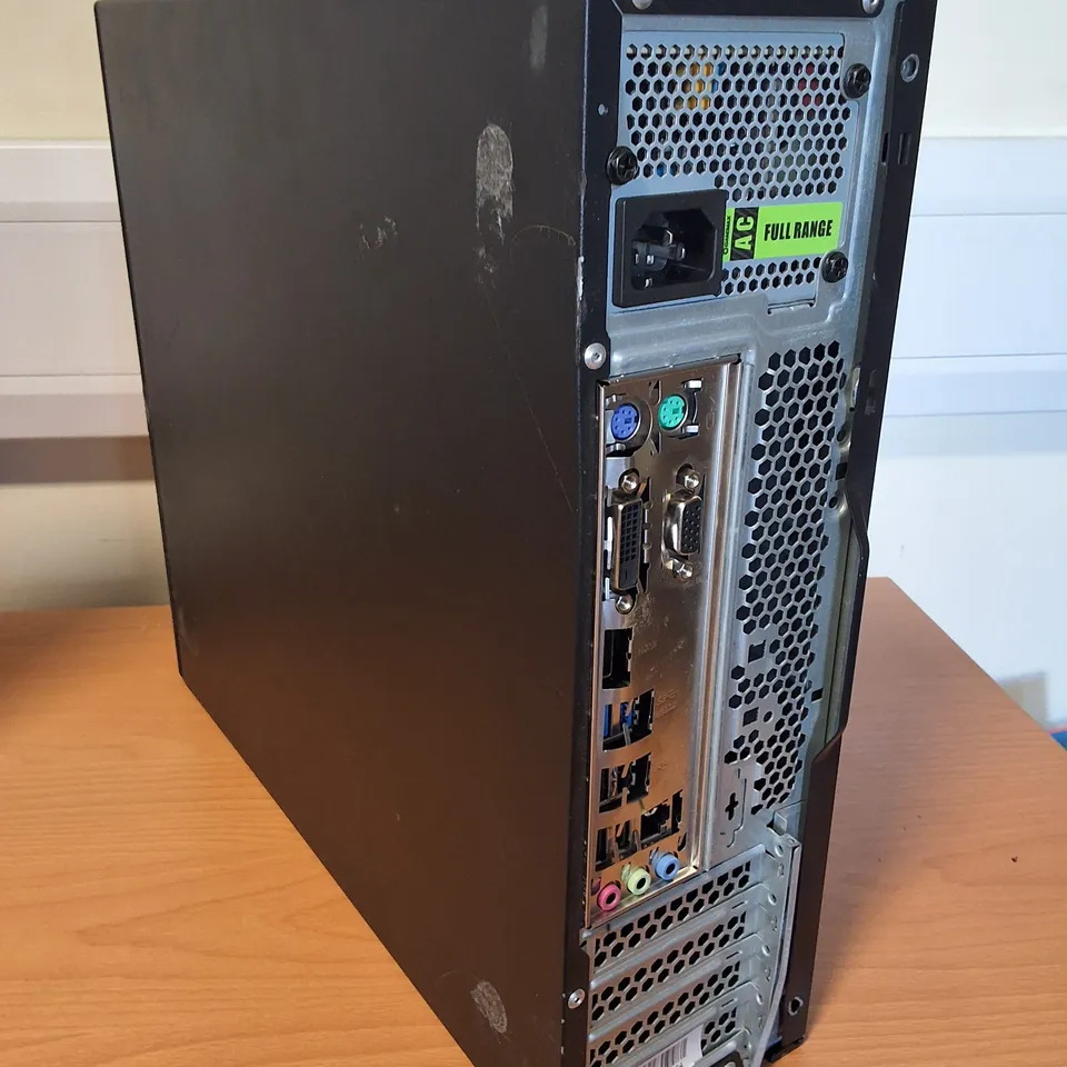 DESKTOP PC WITH CRUCIAL 8GB DDR4 RAM, ASUS H110M-R MOTHERBOARD AND GT-300 POWER SUPPLY