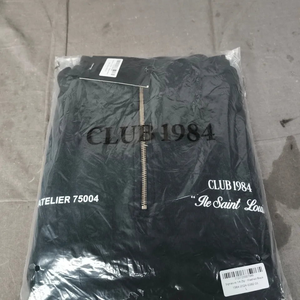 BAGGED CLUB 1984 SIGNATURE 1/4 ZIP - LARGE 