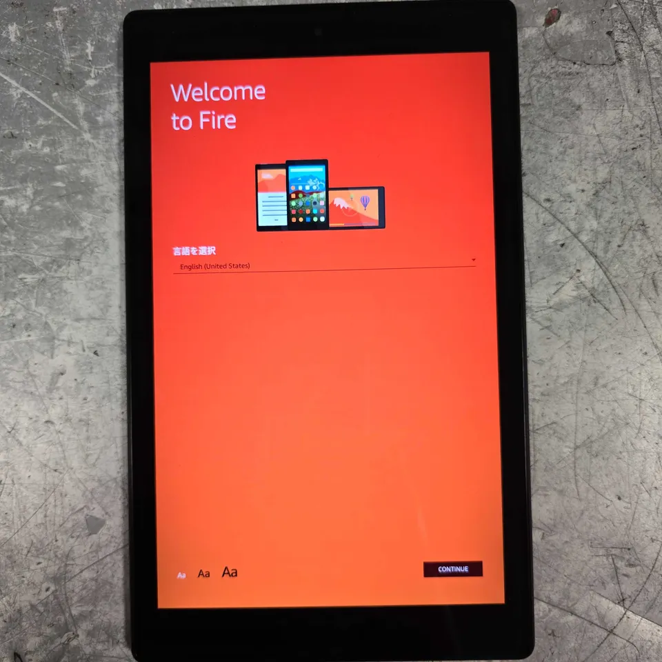 UNBOXED AMAZON FIRE TABLET - SL056ZE