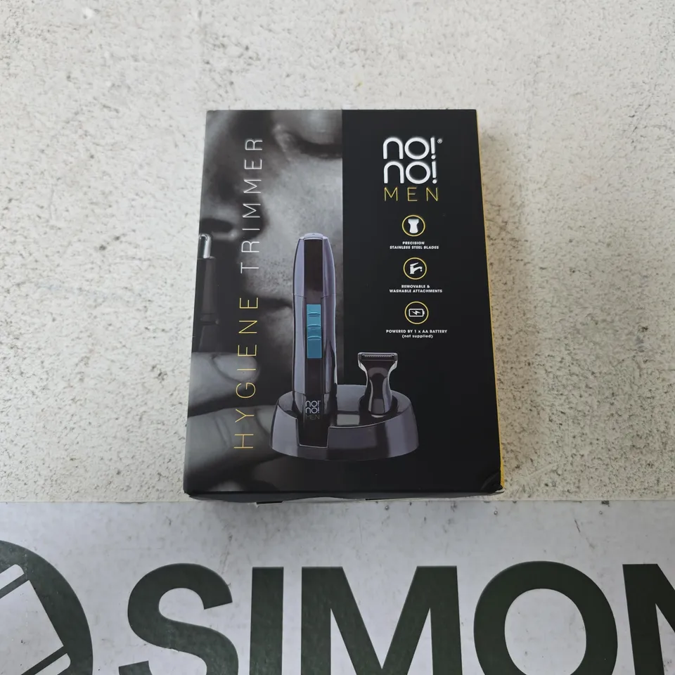 BOXED AND SEALED NO! NO! MEN HYGIENE TRIMMER