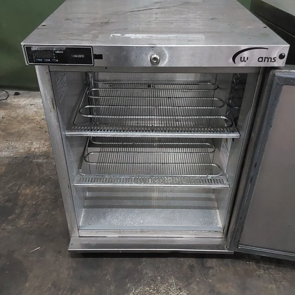 WILLIAMS LA135SA R290 R1 AMBER COMMERCIAL UNDER COUNTER FREEZER