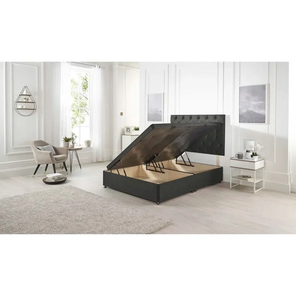 DIVAN BED BASE(ONE BASE NOT COMPLETE BED) AND HEADBOARD