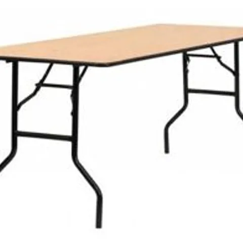 RECTANGULAR EVENTS CATERING FOLDING TABLE (6x2.6ft) 