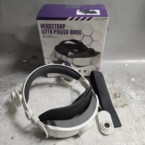 BOXED VENOM META QUEST 3/3 HEADSTRAP WITH POWER BANK 