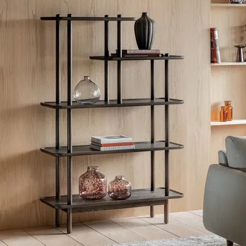 BOXED KALIA DISPLAY SHELVES - DARK OAK (1 BOX)