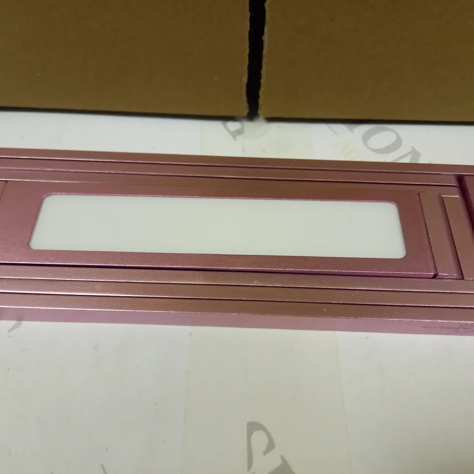 AURAGLOW FOLDABLE RECHARGING LED DESK LIGHT - PINK
