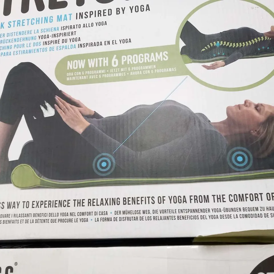 BOXED HOMEDICS STRETCH+ BACK STRETCHING MAT YMM-2000-EU
