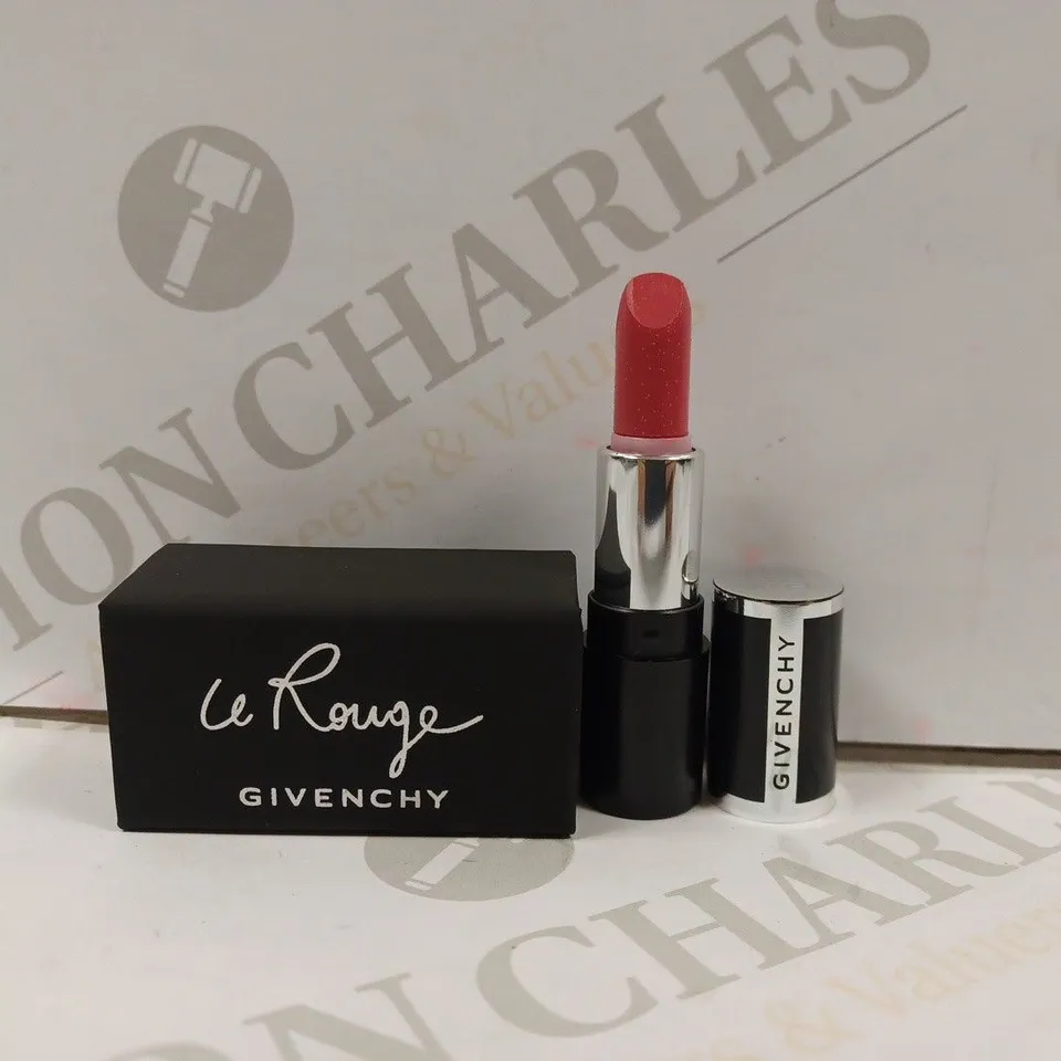 BOX OF APPROX 26 SEALED GIVENCHY LE ROUGE LIPSTICK #202 ROSE DRESSING 