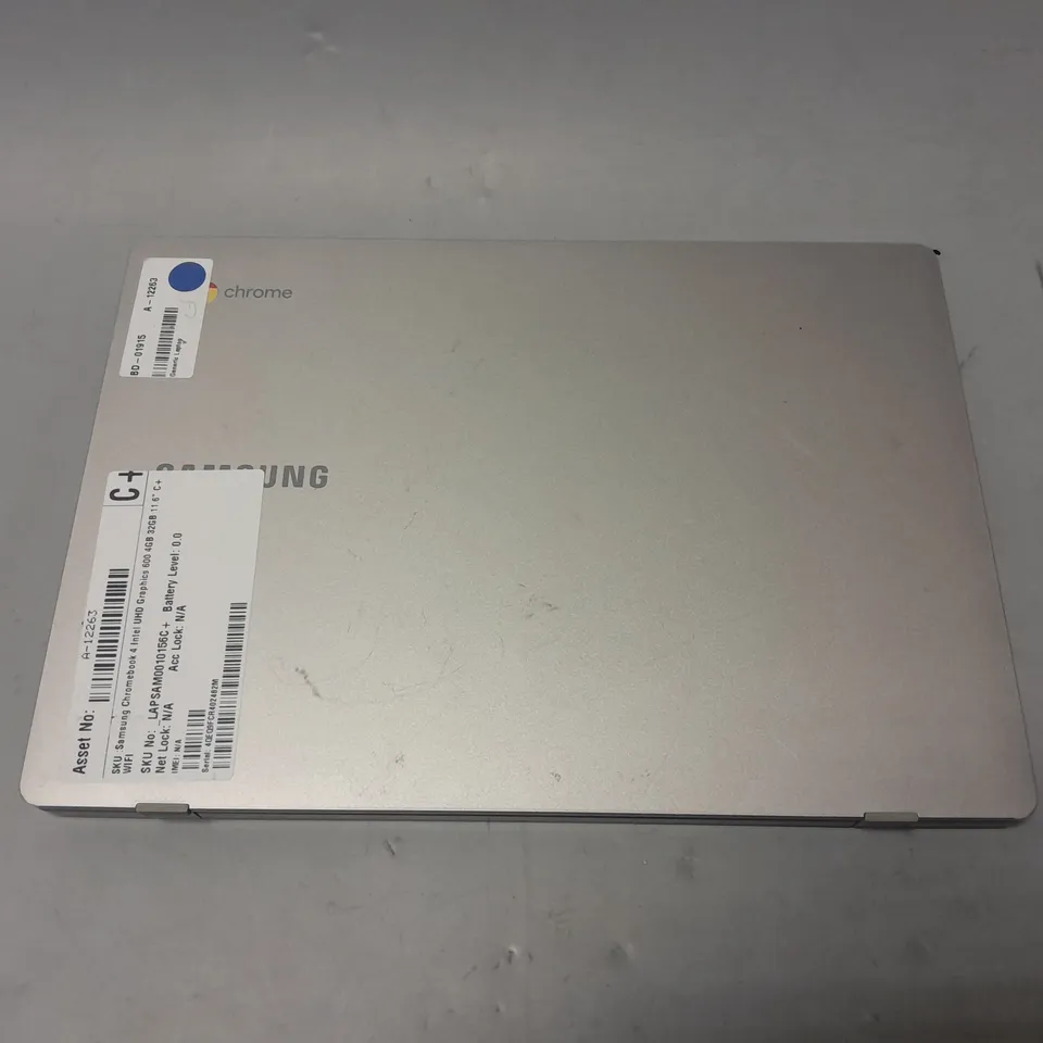 SAMSUNG CHROMEBOOK 4 INTEL WITH 11.6" SCREEN