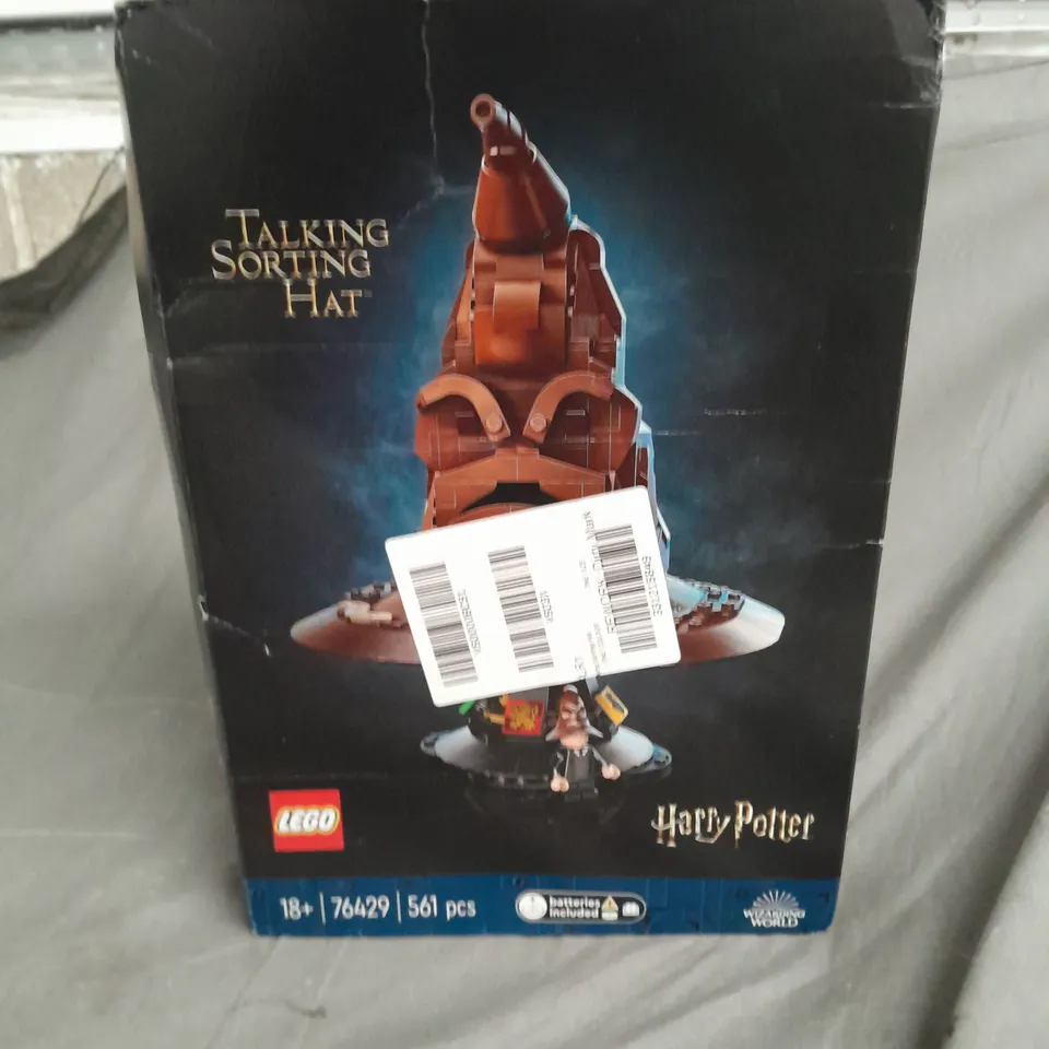 BOXED LEGO HARRY POTTER TALKING SORTING HAT - 76429 RRP £89.99