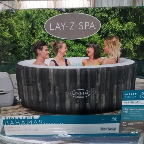 BOXED BESTWAY LAY-Z-SPA BAHAMAS PORTABLE SPA - 1.8M×66CM