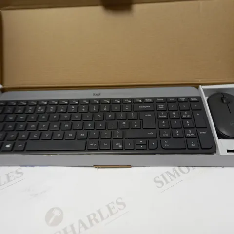LOGITECH MK470 SLIM WIRELESS KEYBOARD & MOUSE