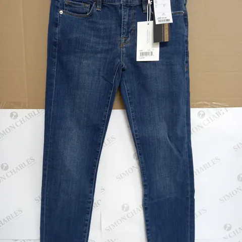 FRAME LE GARCON MID-RISE STRAIGHT FIT JEANS IN NAVY - SIZE 25