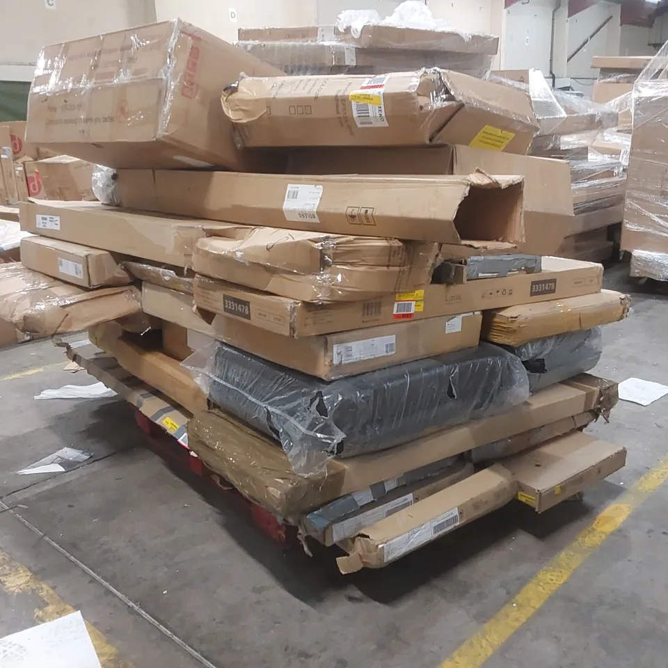 PALLET CONTAINING A VERY LARGE QUANTITY OF ASSORTED FURNITURE PARTS ECT