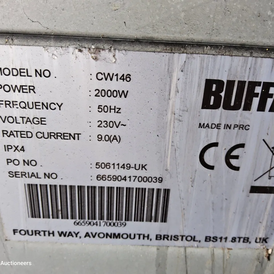 BUFFALO HEATED SLIMLINE MULTI DECK DISPLAY  Model CW146