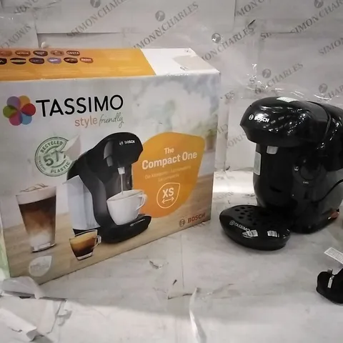 BOXED TASSIMO HOT DRINK MACHINE 